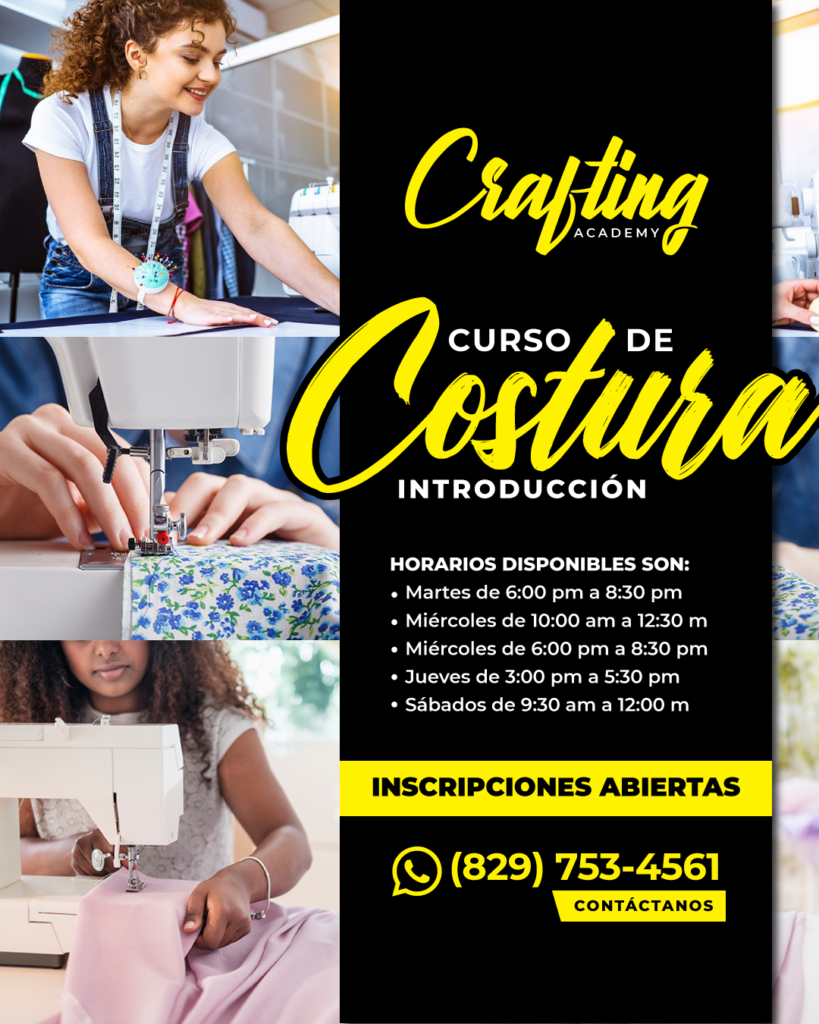 Curso de Costura Básica en Santo Domingo