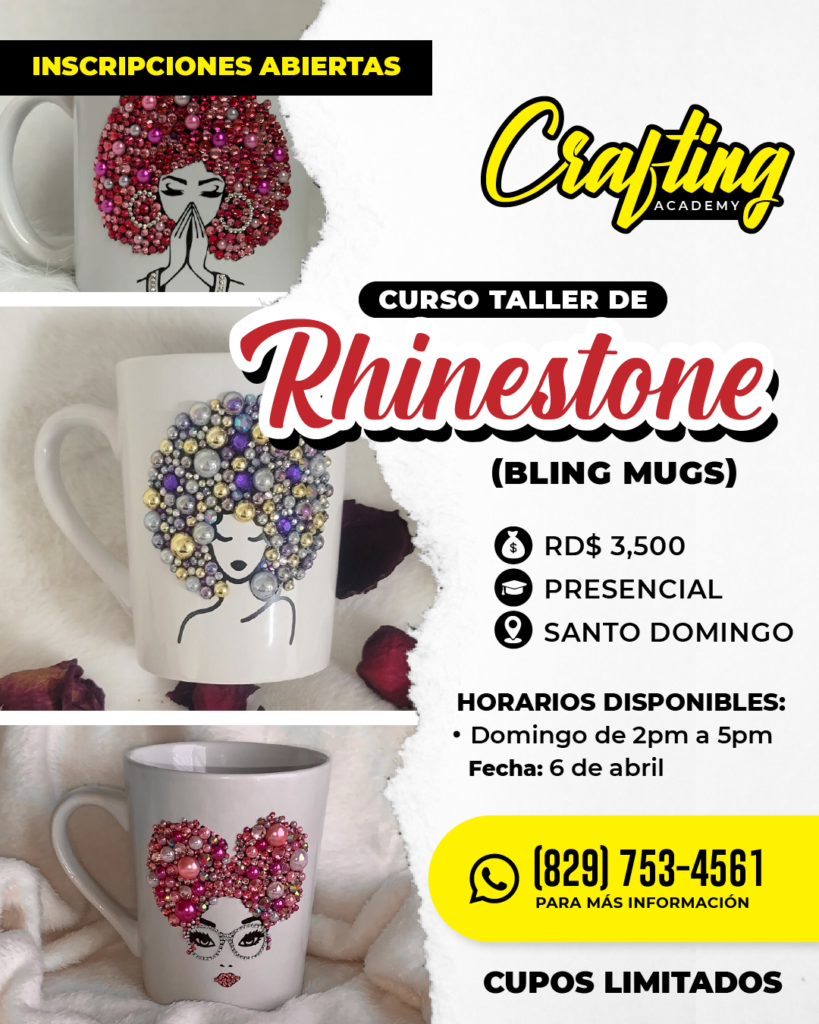 Curso de Rhinestone en Santo Domingo