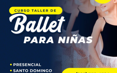 Curso de Ballet para niñas en Santo Domingo