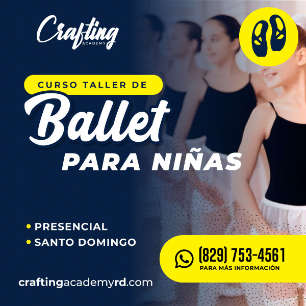 Curso de Ballet para niñas en Santo Domingo