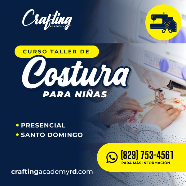 Curso de Costura para Niñas en Santo Domingo